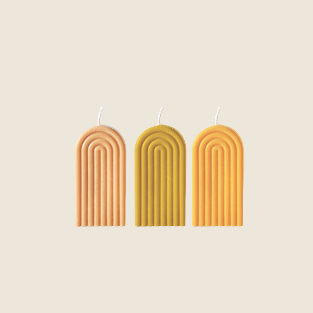 DIY "Rainbow" Pillar Candle-Making Set
