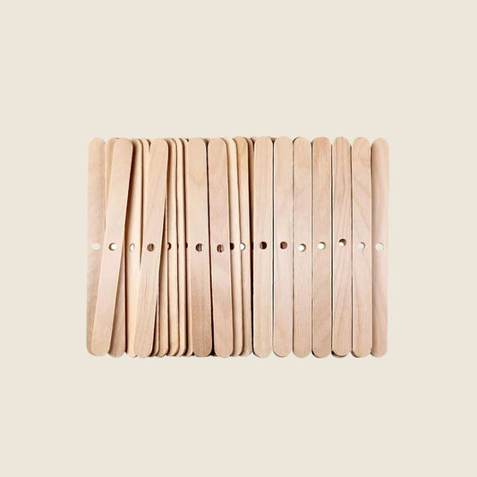 Wooden Wick Holders