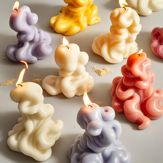 DIY Abstract Candle-Making Set